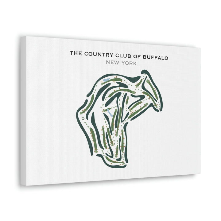 The Country Club of Buffalo, New York - Printed Golf Courses - Golf Course Prints