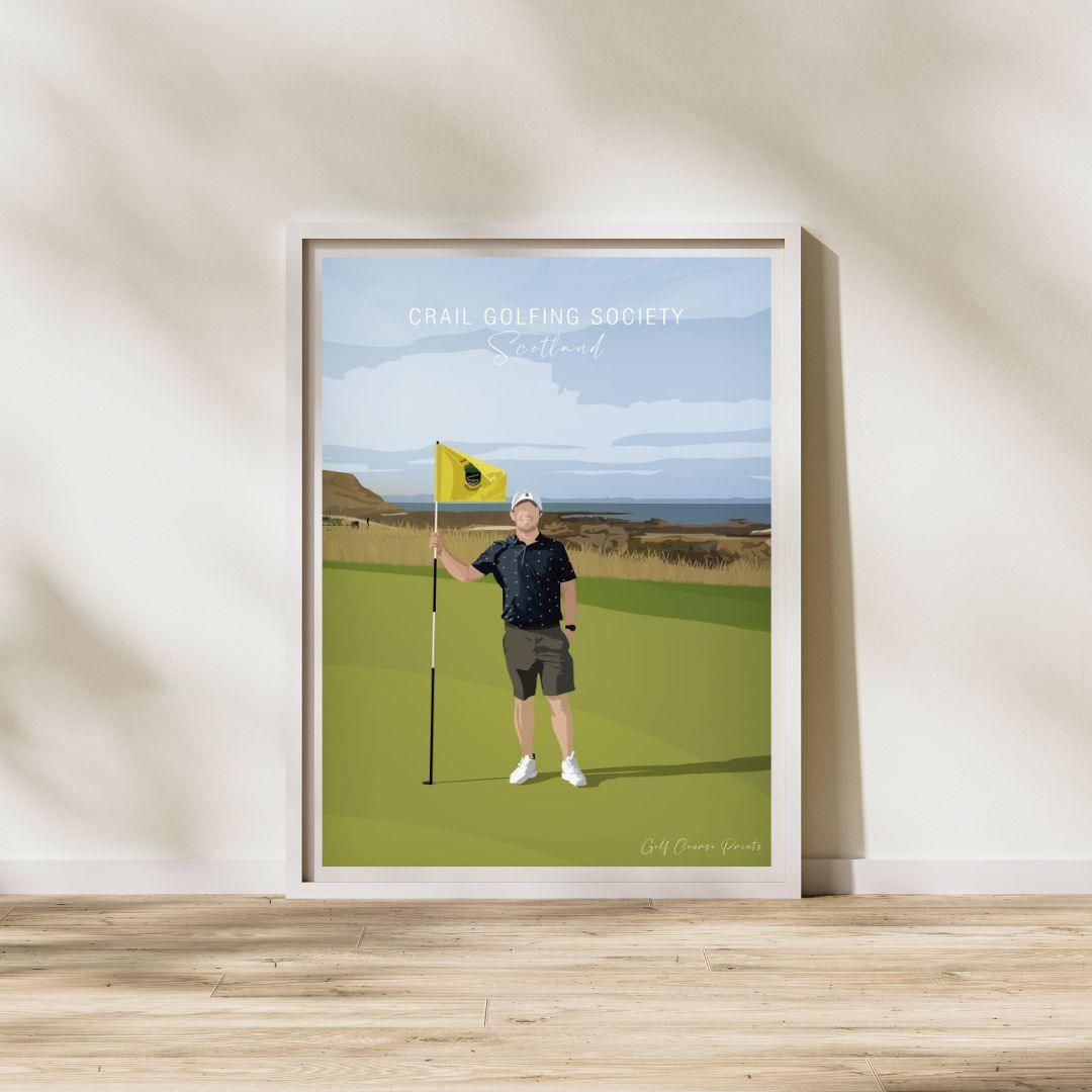 Crail Golfing Society, Scotland - Signature Designs - Golf Course Prints