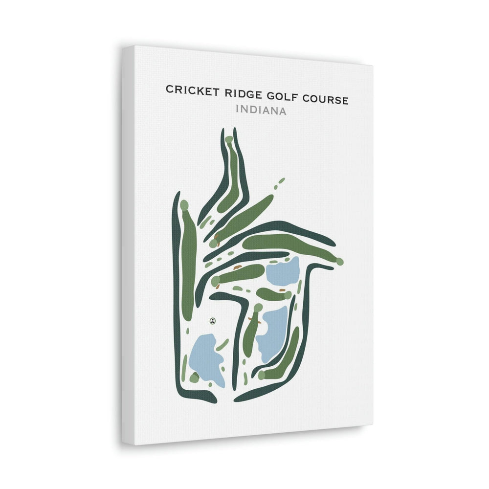 Cricket Ridge Golf Course, Indiana - Printed Golf Courses - Golf Course Prints