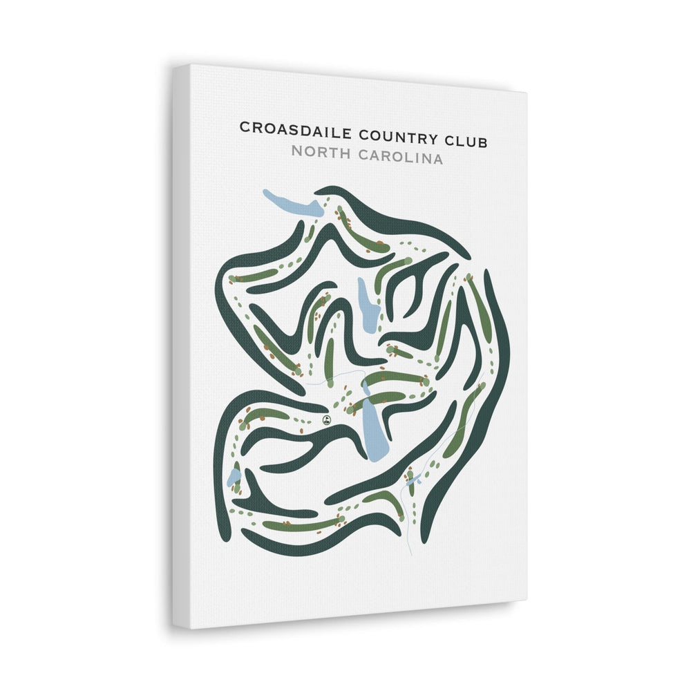 Croasdaile Country Club, North Carolina - Printed Golf Courses - Golf Course Prints