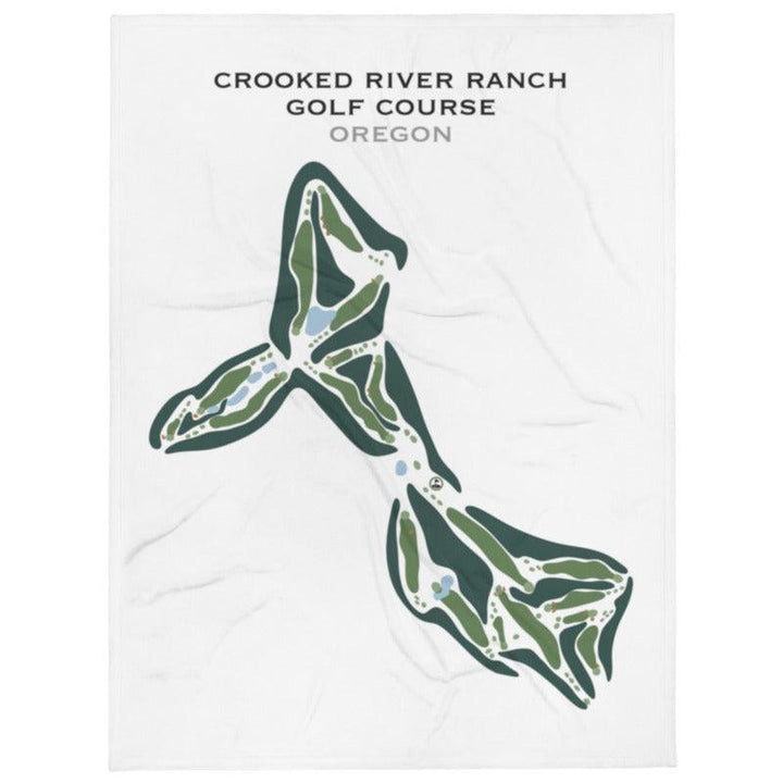 Crooked River Ranch Golf Course, Oregon - Printed Golf Courses - Golf Course Prints