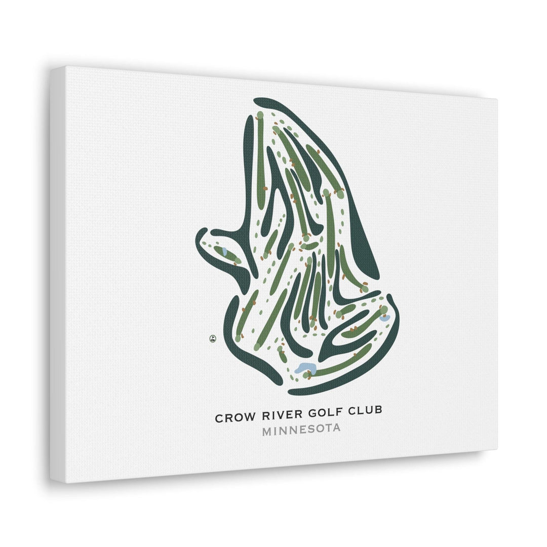 Crow River Golf Club, Minnesota - Printed Golf Courses - Golf Course Prints