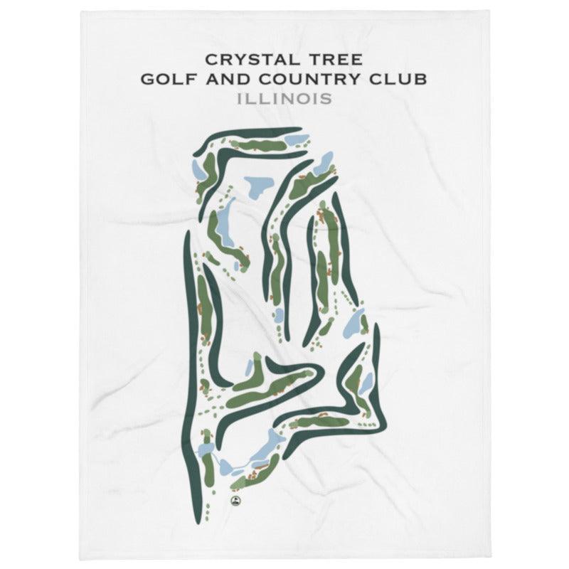 Crystal Tree Golf & Country Club, Illinois - Printed Golf Courses - Golf Course Prints