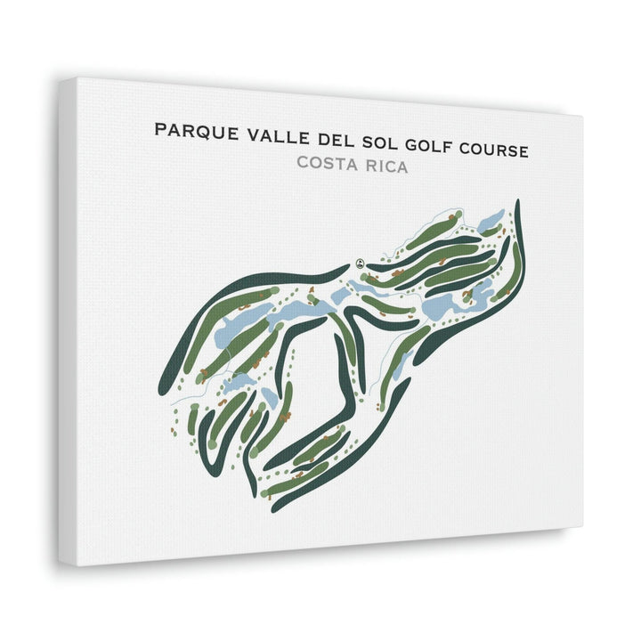 Parque Valle del Sol Golf Course, Costa Rica - Printed Golf Courses - Golf Course Prints