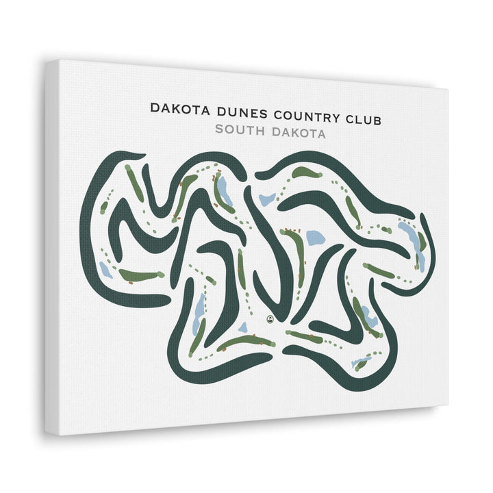 Dakota Dunes Country Club, South Dakota - Printed Golf Courses - Golf Course Prints