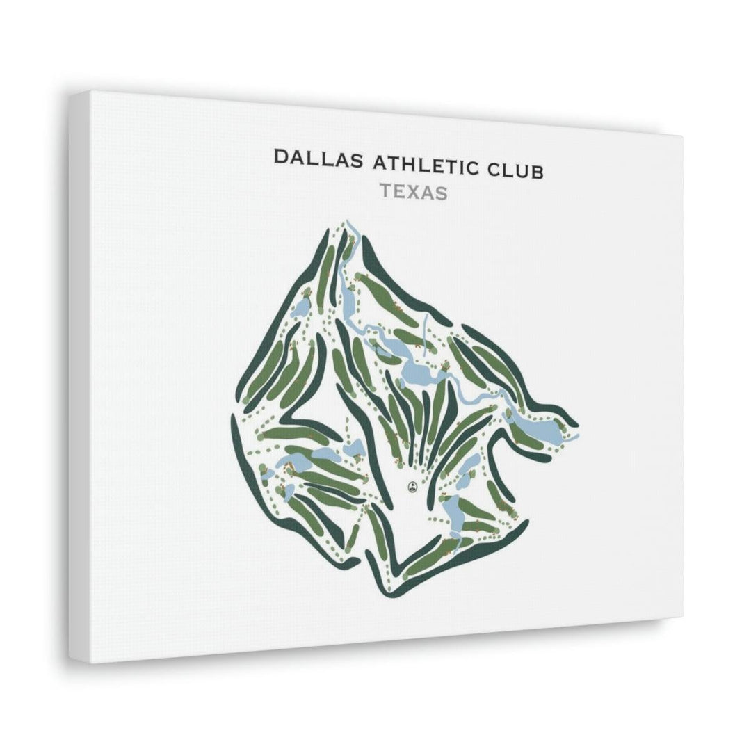 Dallas Athletic Club, Texas - Printed Golf Courses - Golf Course Prints
