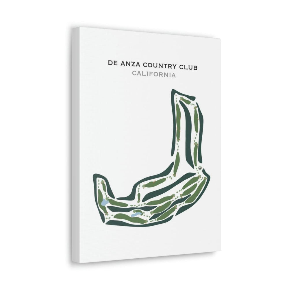 De Anza Country Club, California - Printed Golf Courses - Golf Course Prints