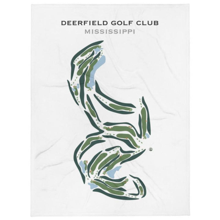 Deerfield Golf Club, Mississippi - Printed Golf Courses - Golf Course Prints