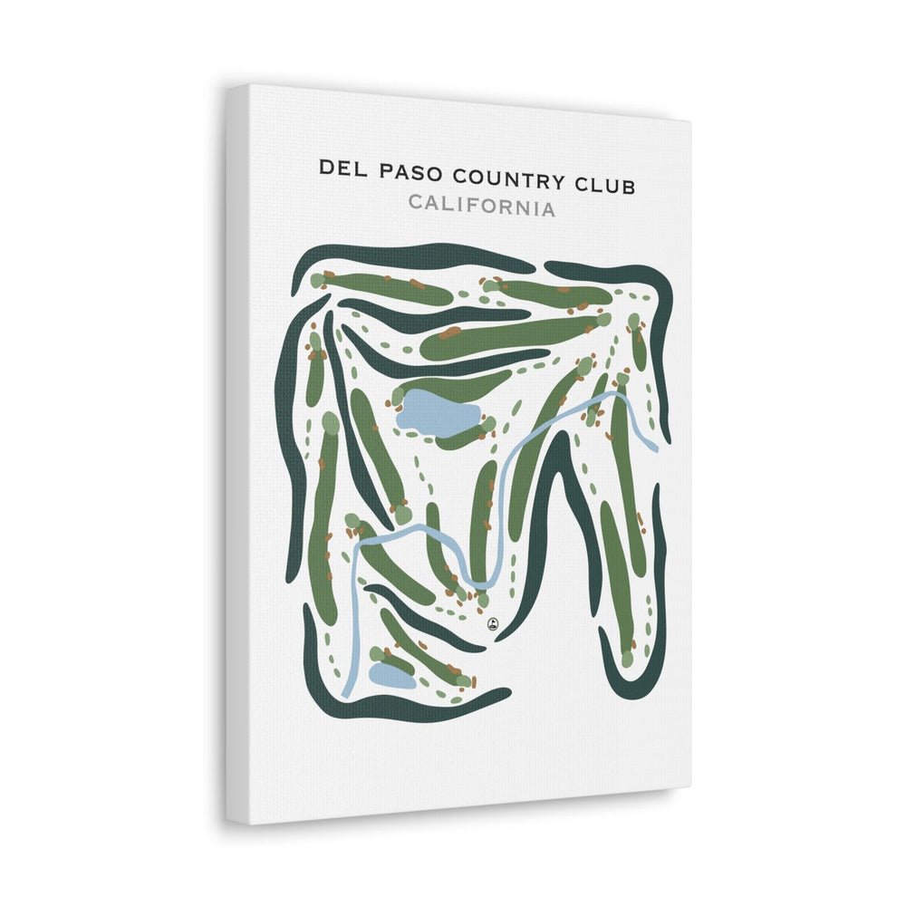 Del Paso Country Club, California - Printed Golf Courses - Golf Course Prints