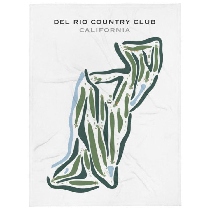 Del Rio Country Club, California - Printed Golf Courses - Golf Course Prints