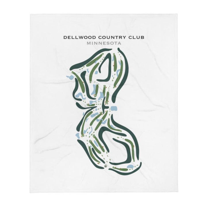 Dellwood Country Club, Minnesota - Printed Golf Courses - Golf Course Prints
