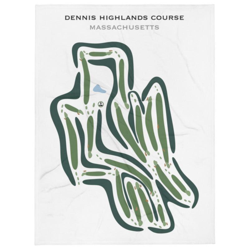 Dennis Highlands Golf Course, Massachusetts - Printed Golf Courses - Golf Course Prints