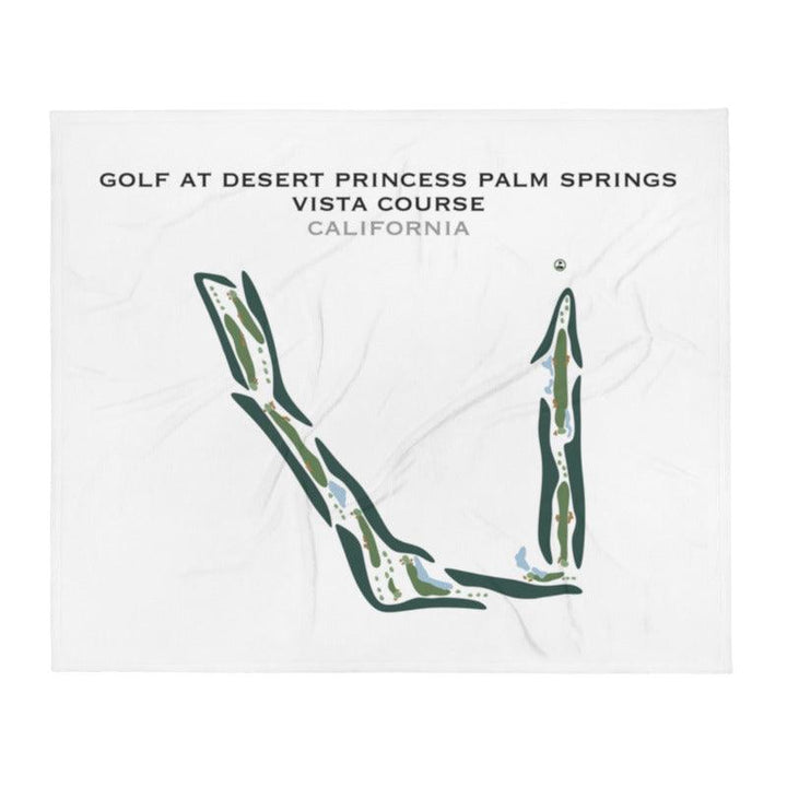 Golf at Desert Princess Palm Springs Vista Course, California - Printed Golf Courses - Golf Course Prints