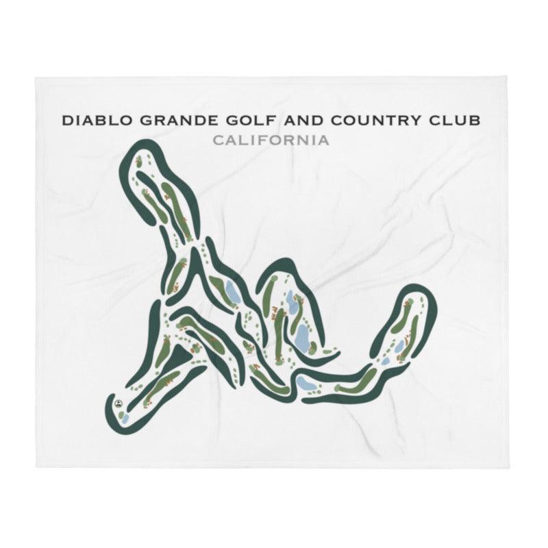 Diablo Grande Golf & Country Club, California - Printed Golf Courses - Golf Course Prints