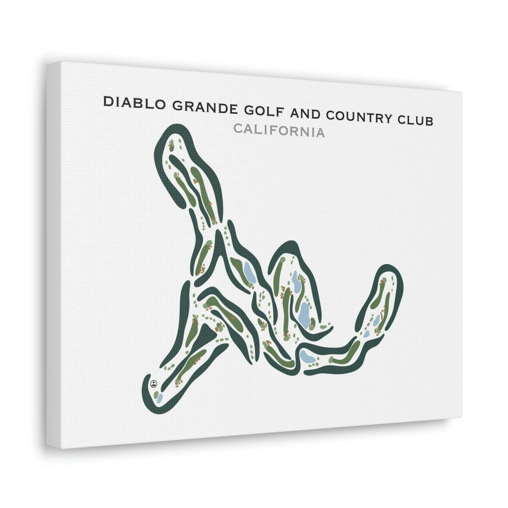 Diablo Grande Golf & Country Club, California - Printed Golf Courses - Golf Course Prints
