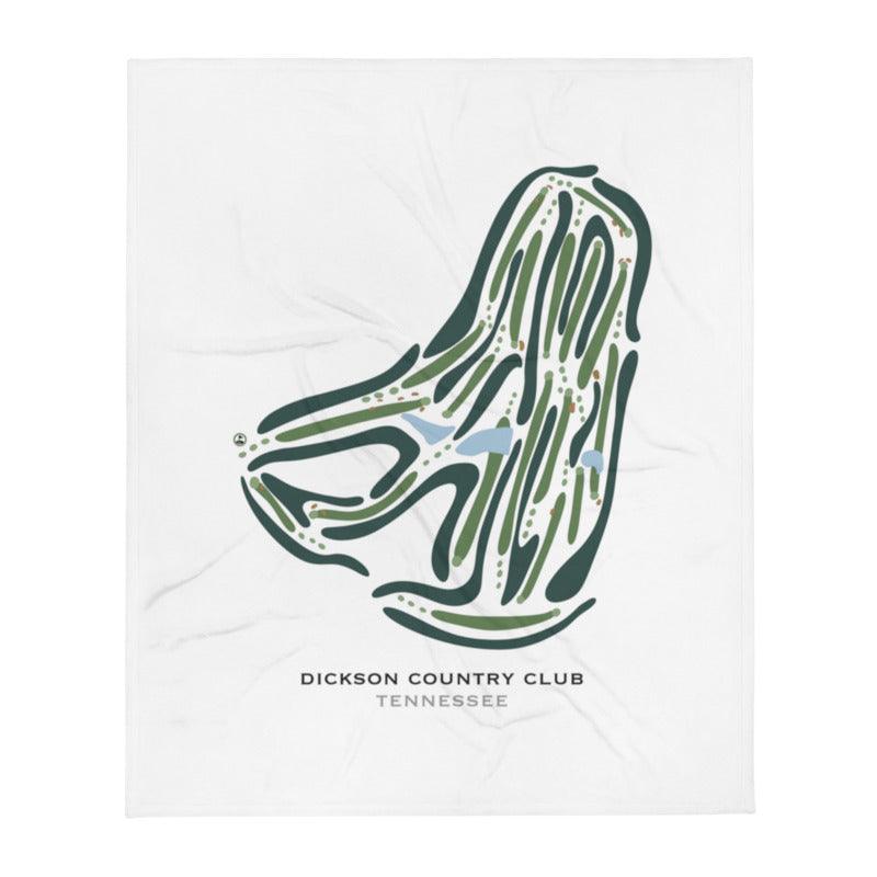 Dickson Country Club, Tennessee - Printed Golf Courses - Golf Course Prints