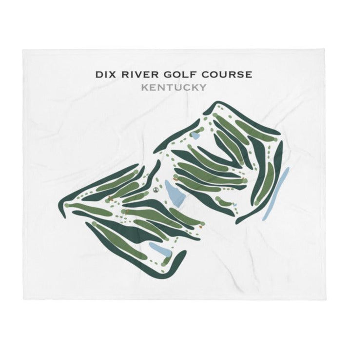 Dix River Golf Course, Kentucky - Printed Golf Courses - Golf Course Prints