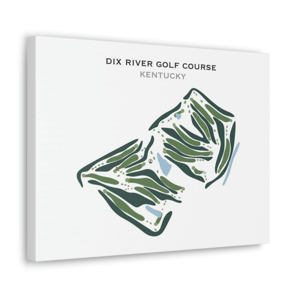 Dix River Golf Course, Kentucky - Printed Golf Courses - Golf Course Prints