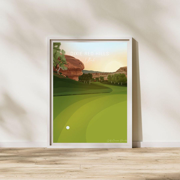 Dixie Red Hills, Utah - Signature Designs - Golf Course Prints