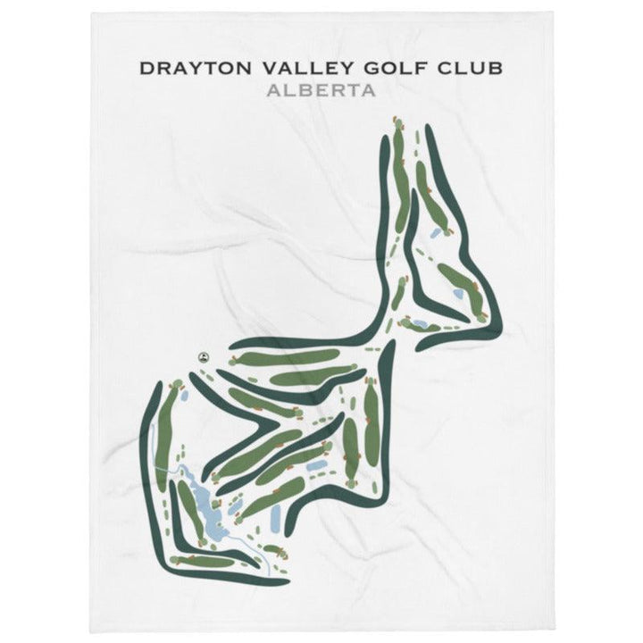 Drayton Valley Golf Club, Alberta - Printed Golf Courses - Golf Course Prints