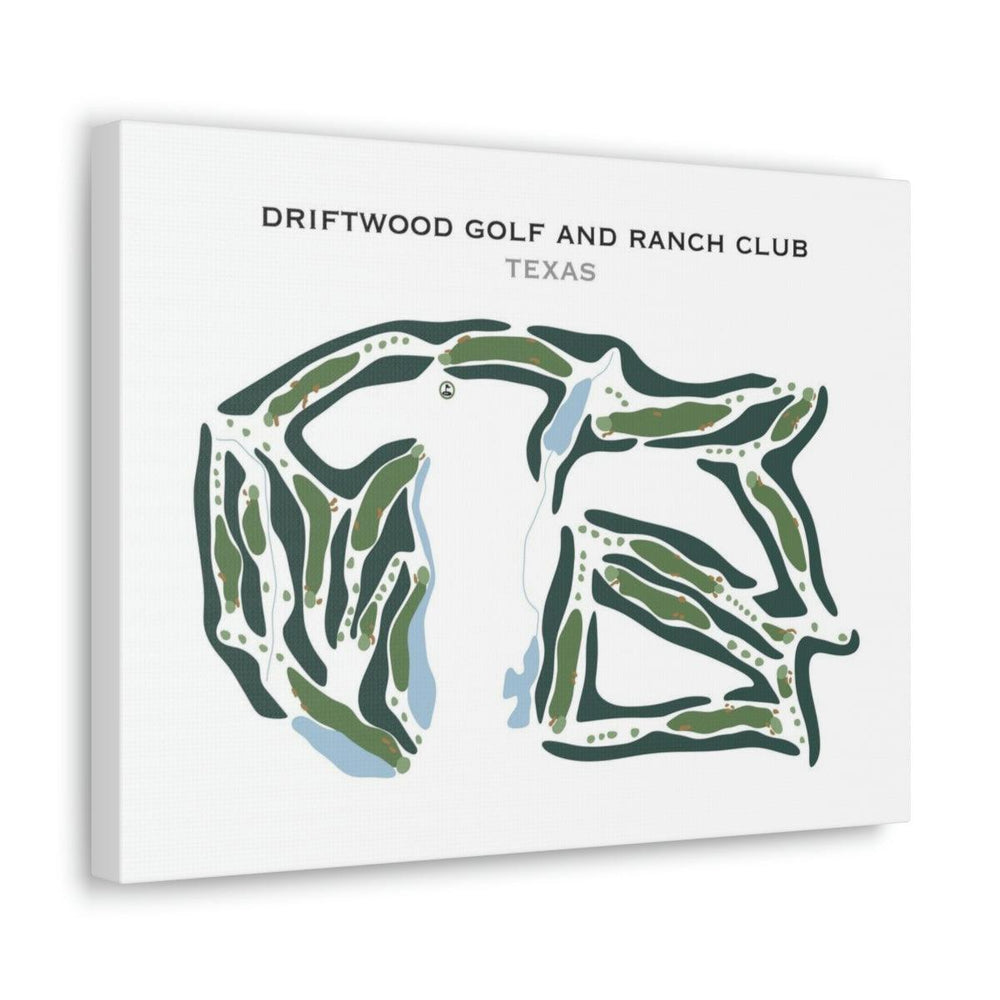 Driftwood Golf and Ranch Club, Texas - Printed Golf Courses - Golf Course Prints