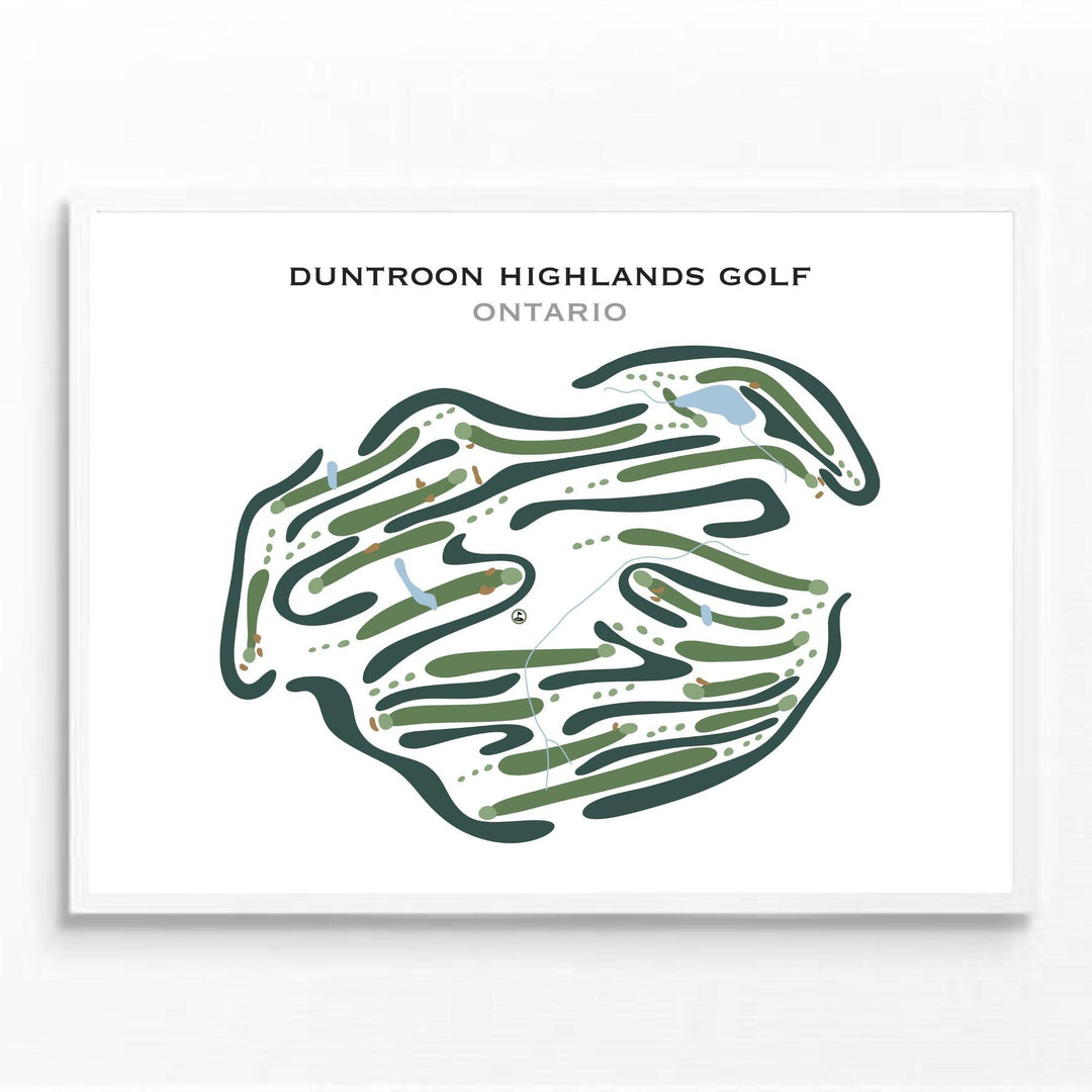 Duntroon Highlands Golf, Ontario - Printed Golf Courses - Golf Course Prints