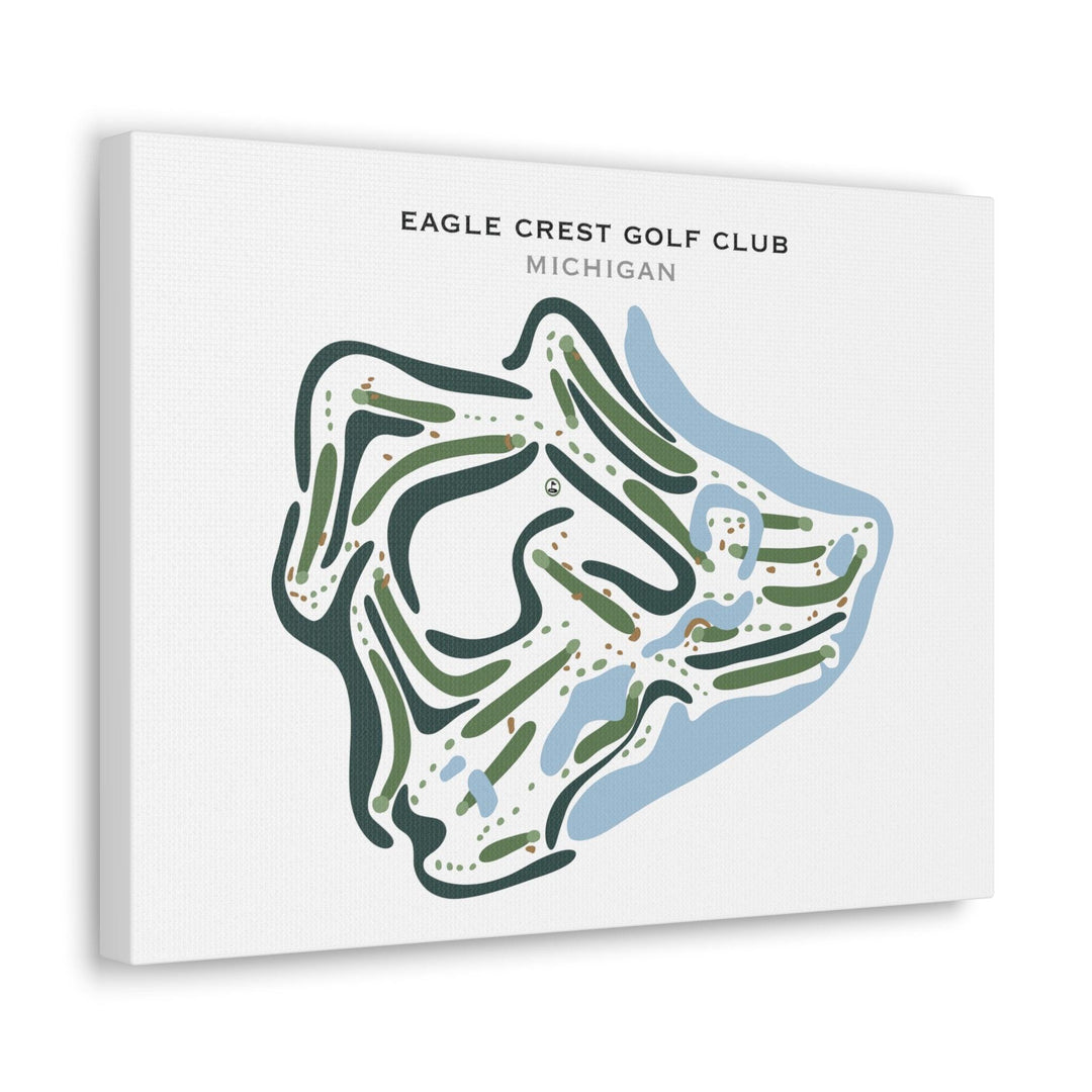 Eagle Crest Golf Club, Michigan - Printed Golf Courses - Golf Course Prints