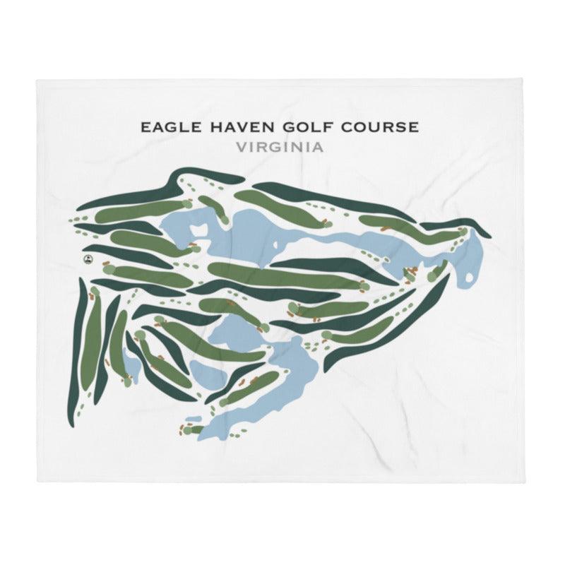 Eagle Haven Golf Course, Virginia - Printed Golf Courses - Golf Course Prints