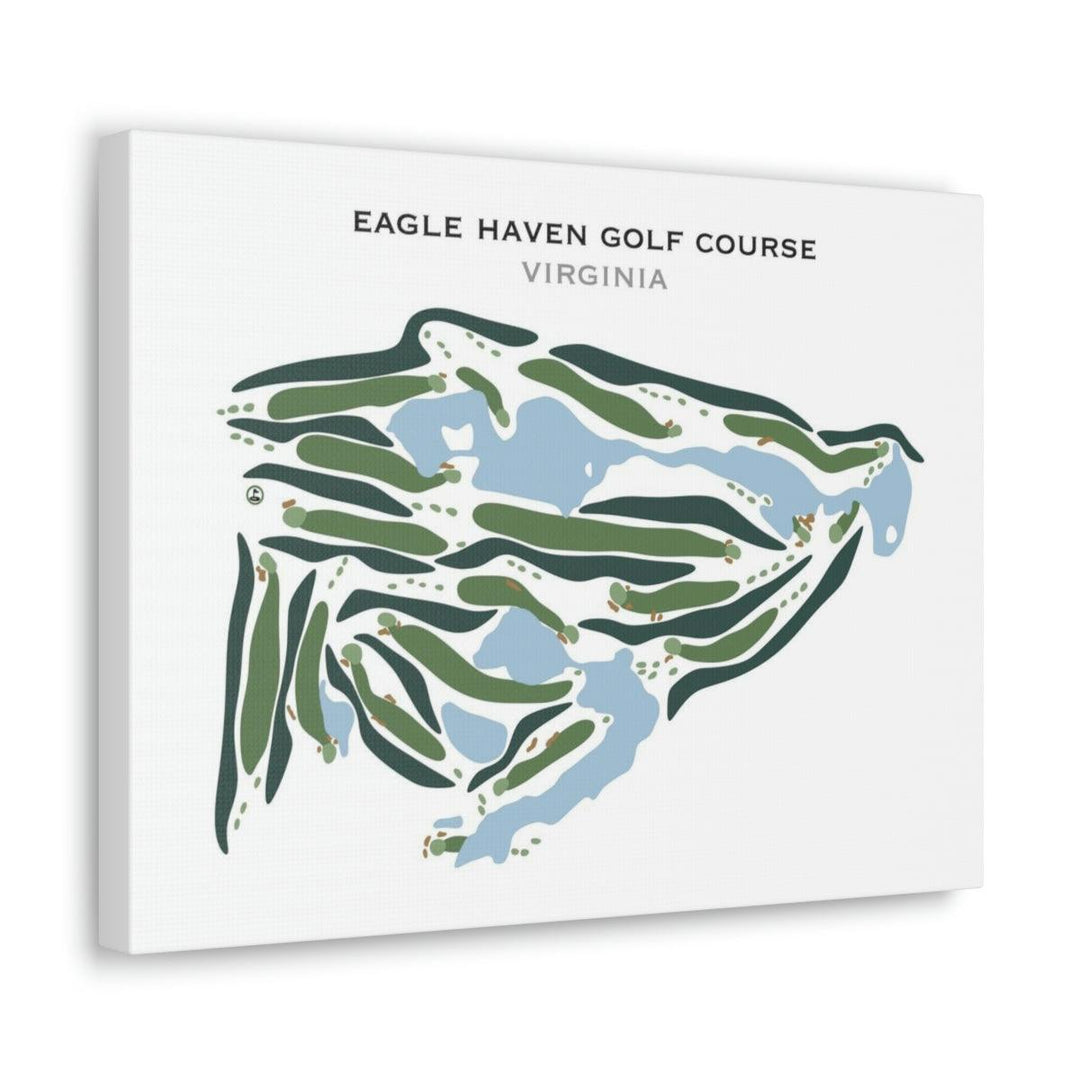 Eagle Haven Golf Course, Virginia - Printed Golf Courses - Golf Course Prints