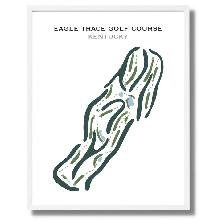 Eagle Trace Golf Course, Kentucky - Printed Golf Courses - Golf Course Prints
