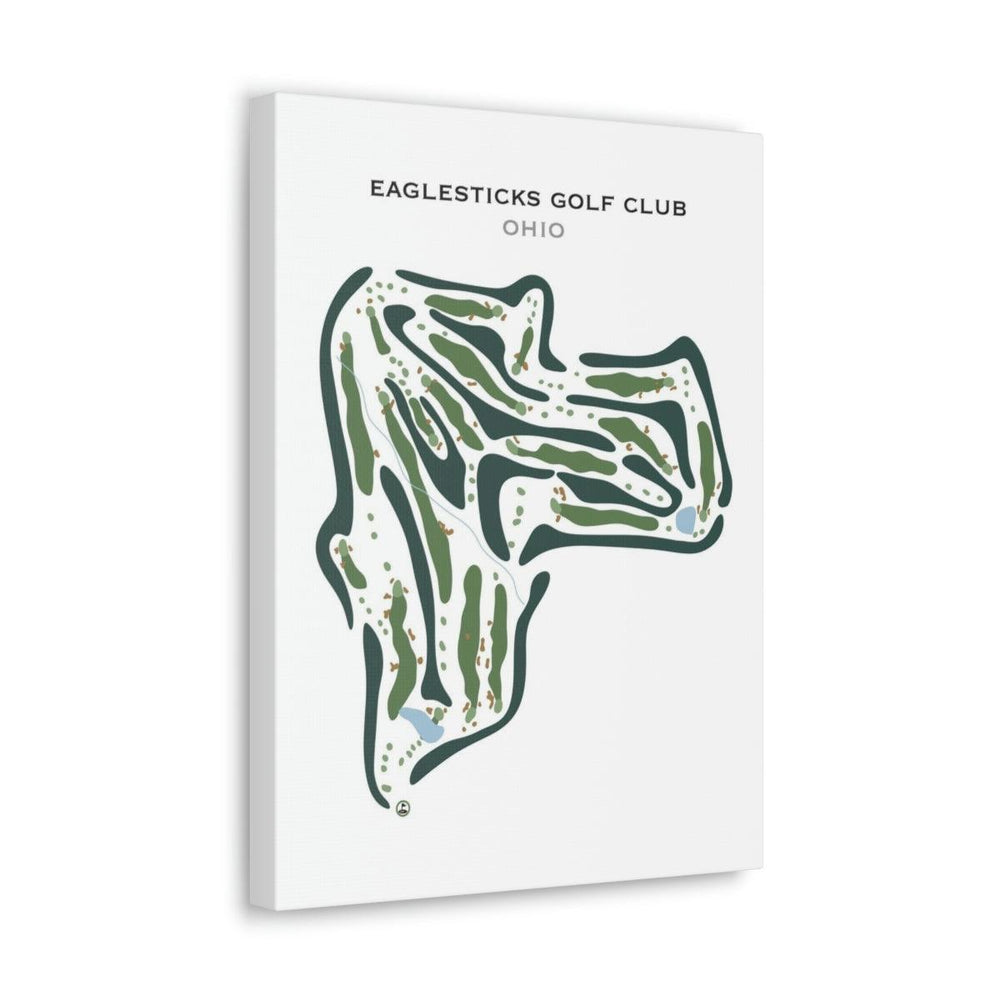 Eaglesticks Golf Club, Ohio - Printed Golf Courses - Golf Course Prints