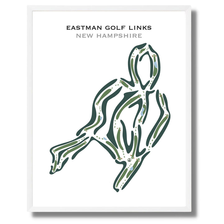 Eastman Golf Links, New Hampshire - Printed Golf Courses - Golf Course Prints