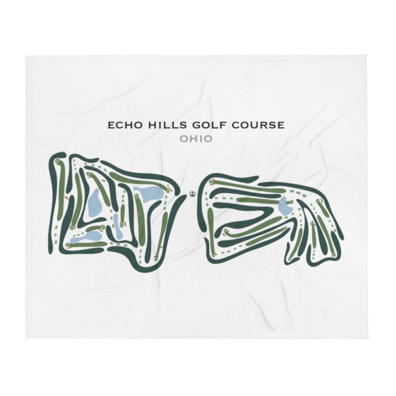 Echo Hills Golf Course, Ohio - Printed Golf Courses - Golf Course Prints
