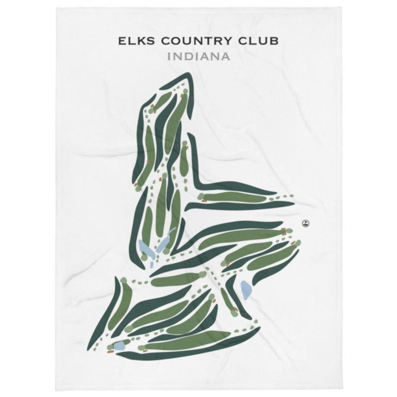 Elks Country Club, Indiana - Printed Golf Courses - Golf Course Prints