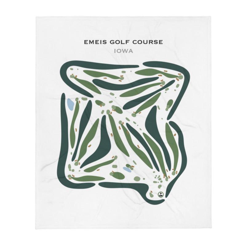 Emeis Golf Course, Iowa - Printed Golf Courses - Golf Course Prints