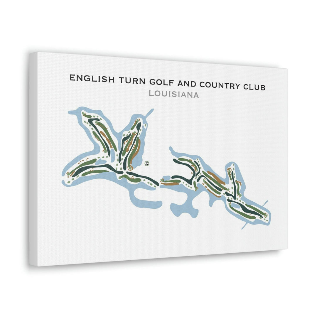 English Turn Golf & Country Club, Louisiana - Printed Golf Courses - Golf Course Prints