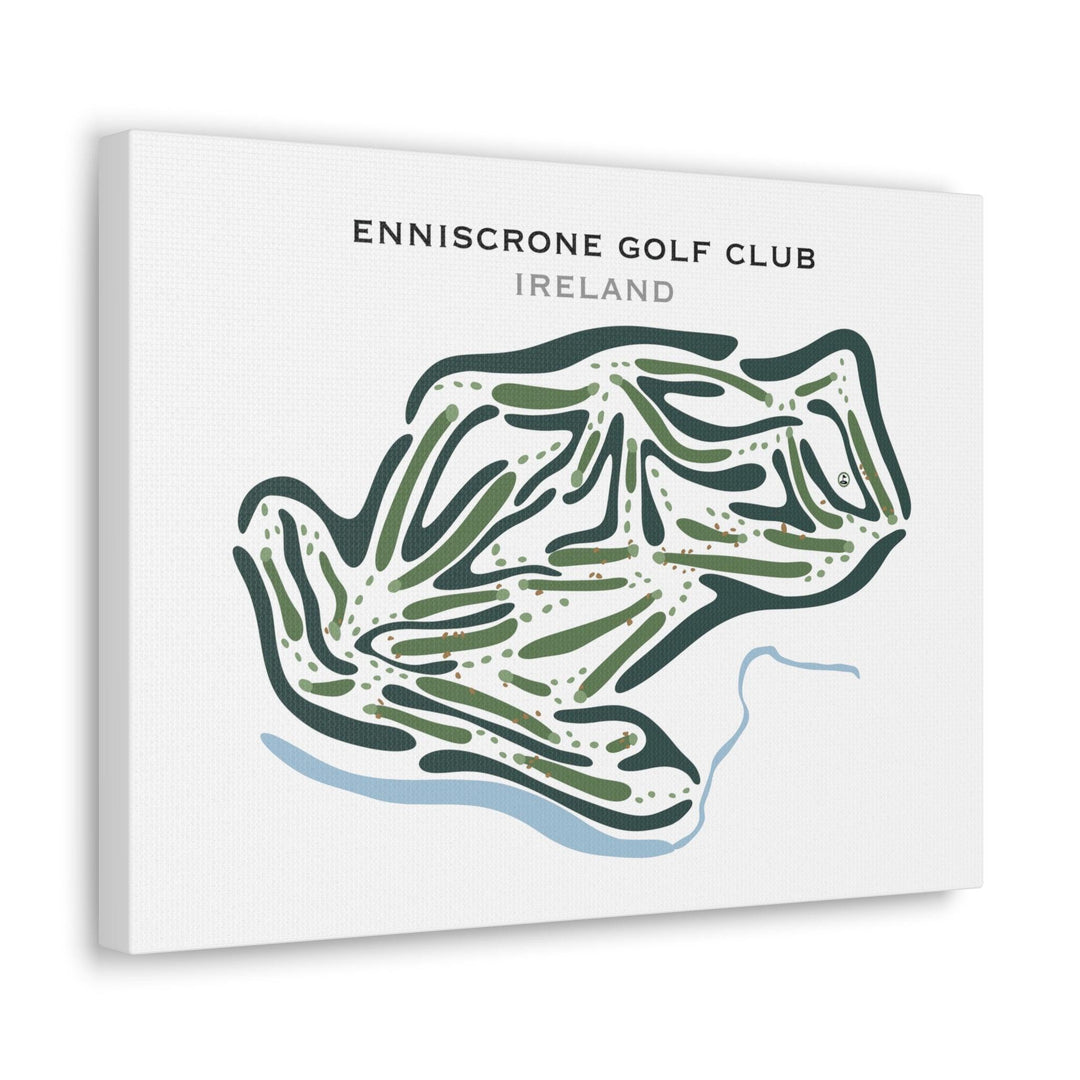 Enniscrone Golf Club, Ireland - Printed Golf Courses - Golf Course Prints
