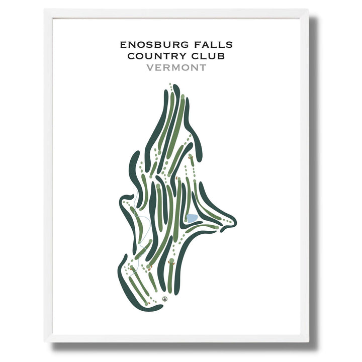 Enosburg Falls Country Club, Vermont - Printed Golf Courses - Golf Course Prints