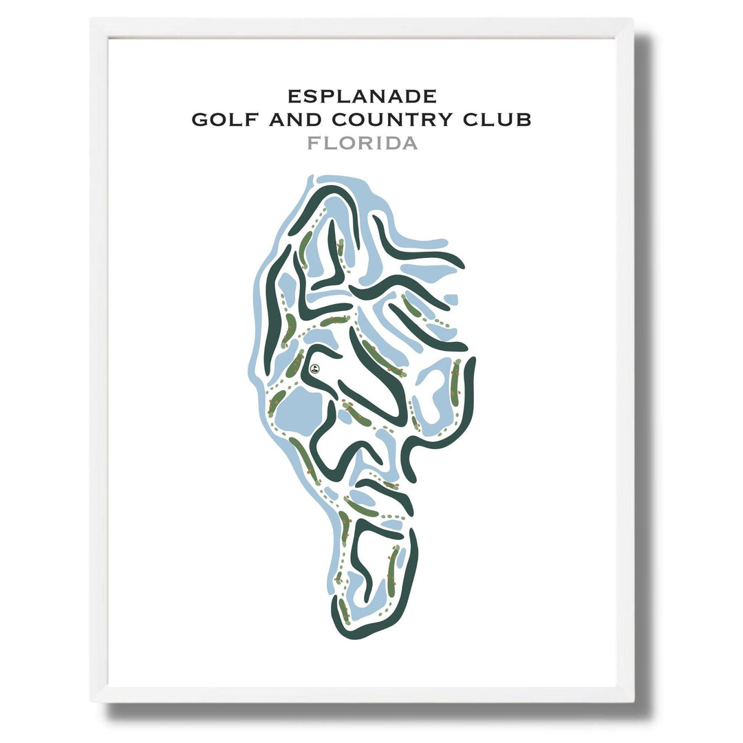 Esplanade Golf and Country, Florida - Printed Golf Courses - Golf Course Prints
