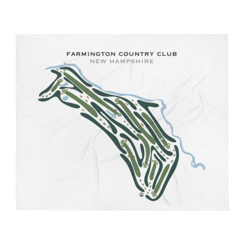 Farmington Country Club, New Hampshire - Printed Golf Courses - Golf Course Prints