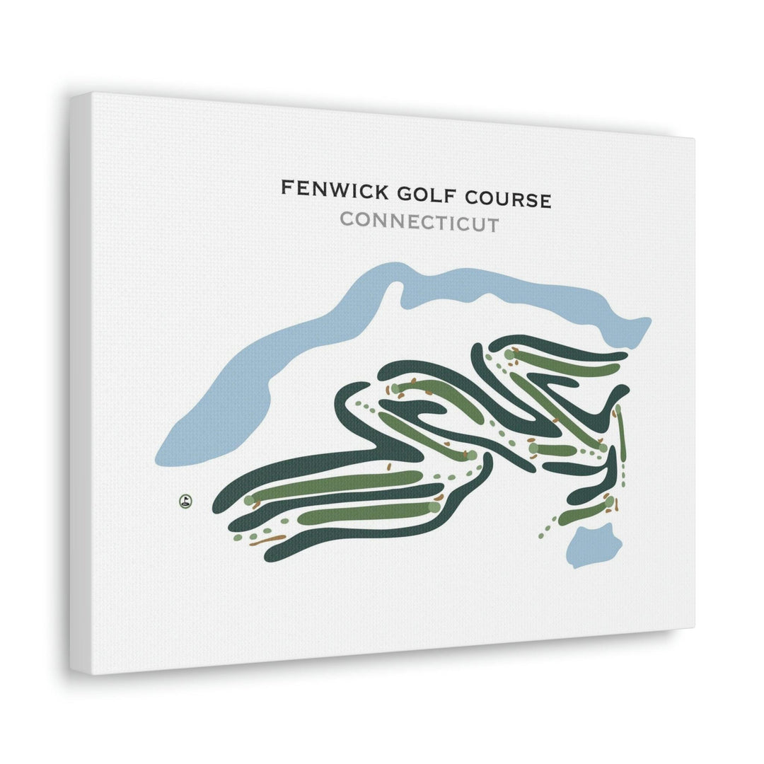Fenwick Golf Course, Connecticut - Printed Golf Courses - Golf Course Prints