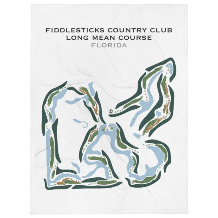 Fiddlesticks Country Club Long Mean Course, Florida - Printed Golf Courses - Golf Course Prints