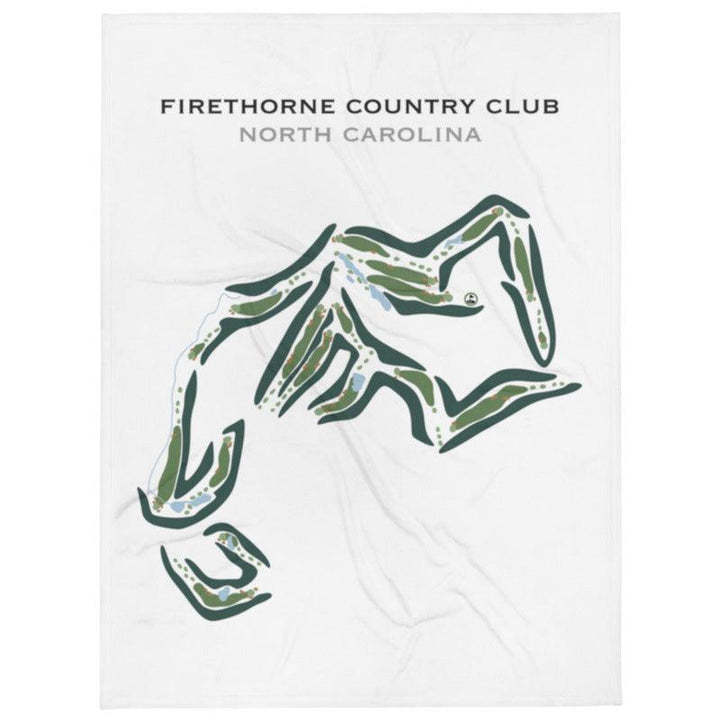 Firethorne Country Club, North Carolina - Printed Golf Courses - Golf Course Prints