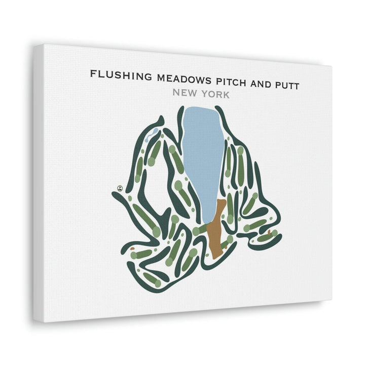 Flushing Meadows Pitch & Putt, New York - Printed Golf Courses - Golf Course Prints