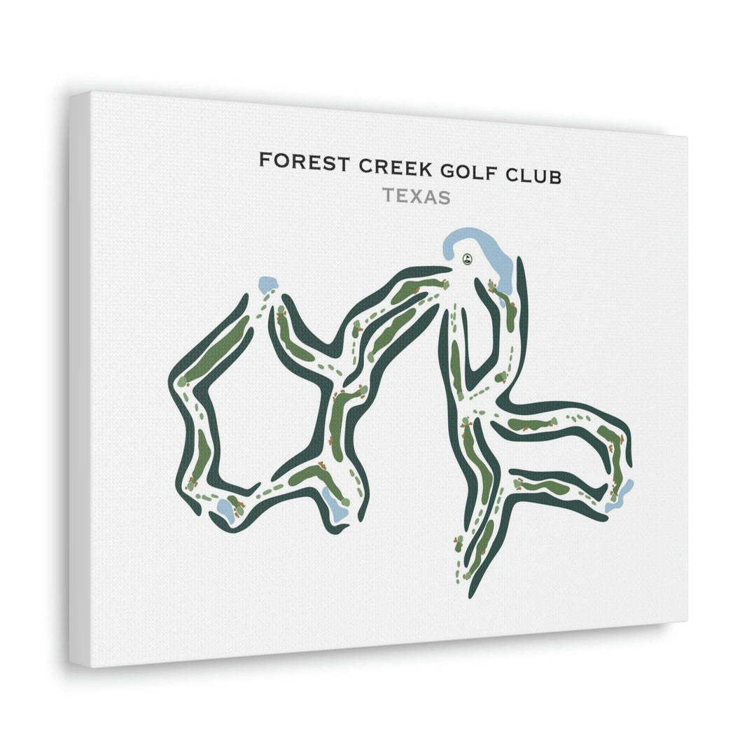 Forest Creek Golf Club, Texas - Printed Golf Courses - Golf Course Prints