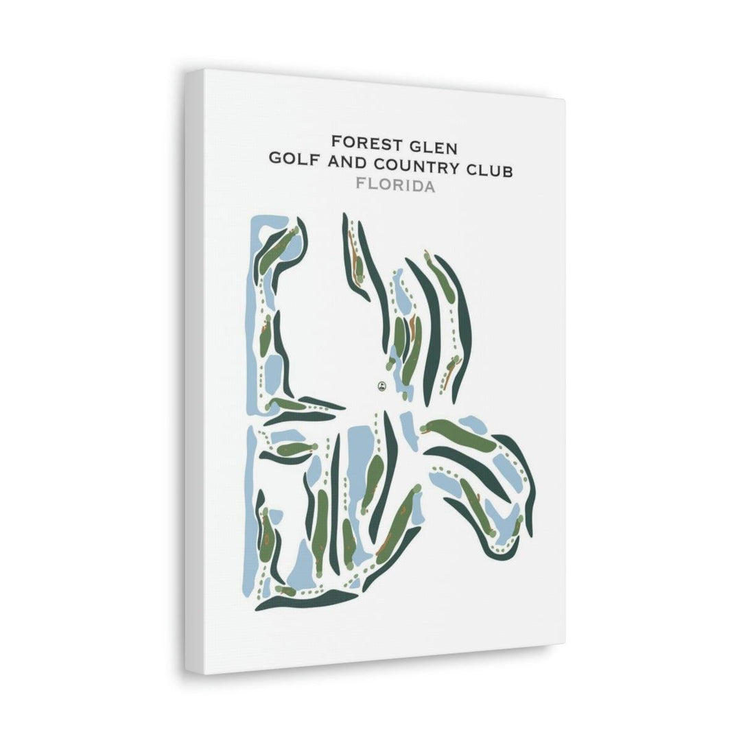 Forest Glen Golf & Country Club, Florida - Printed Golf Courses - Golf Course Prints