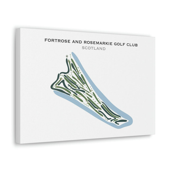 Fortrose & Rosemarkie Golf Club, Scotland - Printed Golf Courses - Golf Course Prints