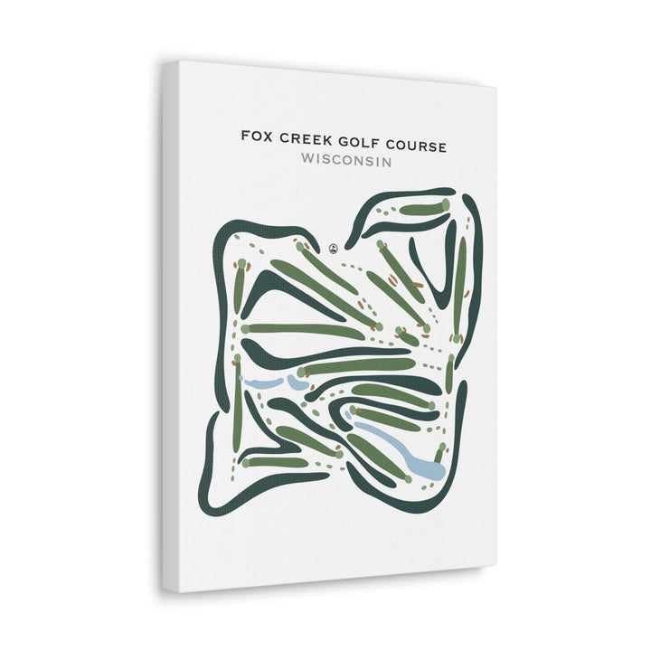 Fox Creek Golf Course, Wisconsin - Printed Golf Courses - Golf Course Prints