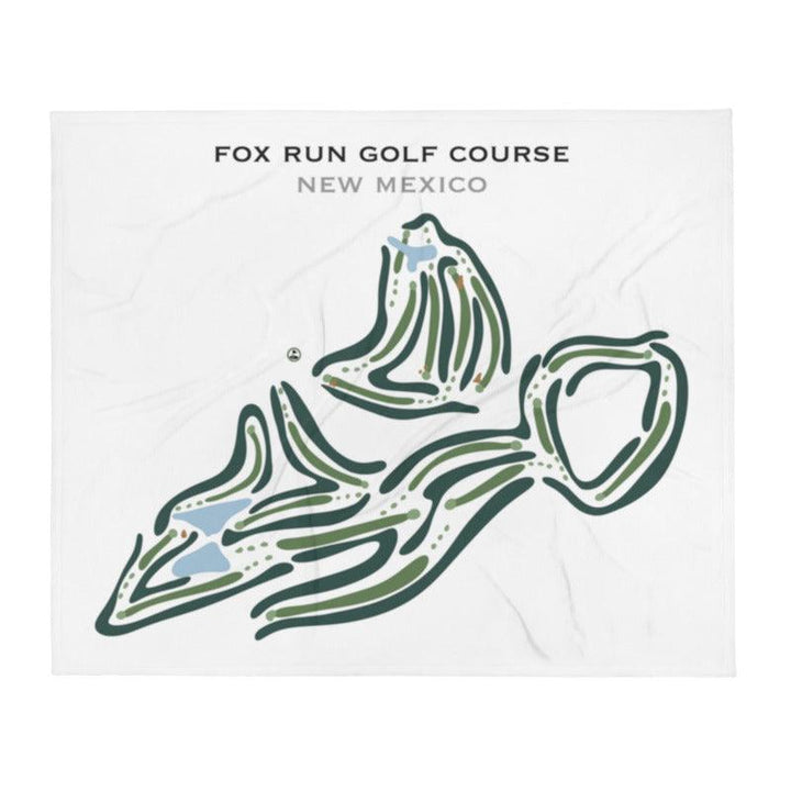 Fox Run Golf Course, New Mexico - Printed Golf Courses - Golf Course Prints