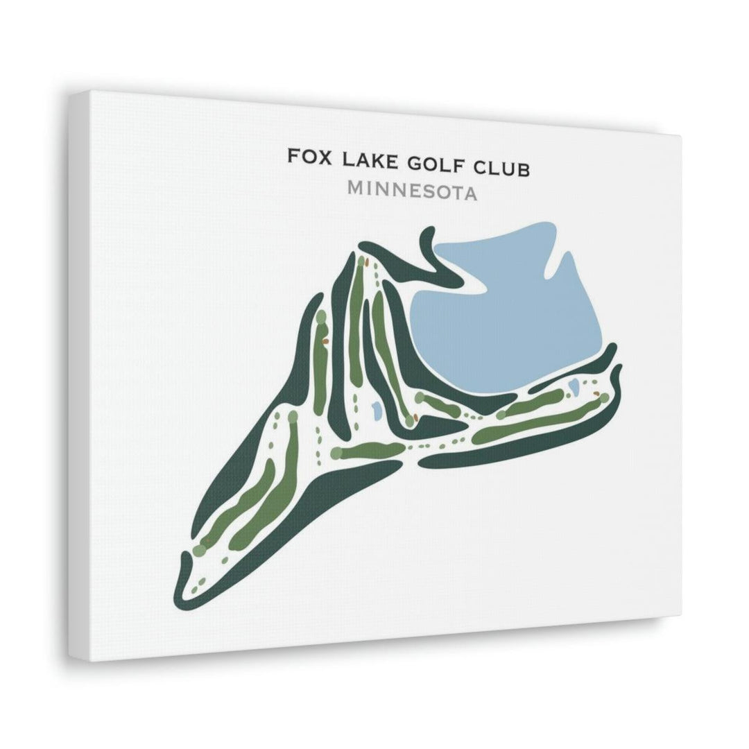 Fox Lake Golf Club, Minnesota - Printed Golf Courses - Golf Course Prints